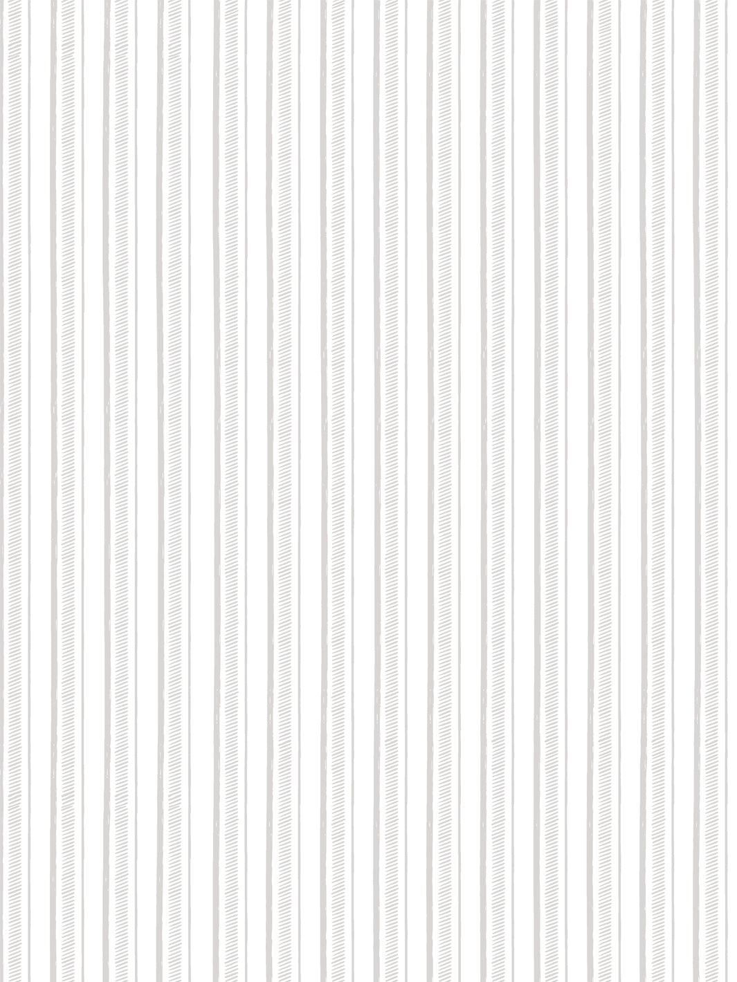 'Hatch Stripe' Wallpaper by Sugar Paper - Stone