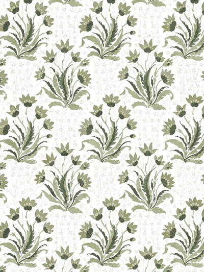 hillhouse floral tonal wallpaper by nathan turner moss