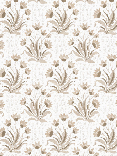 hillhouse floral tonal wallpaper by nathan turner neutral