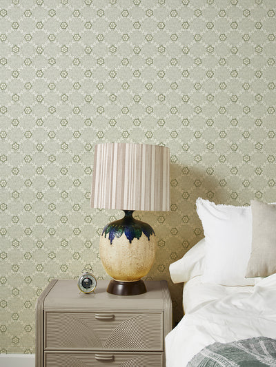 lucia grasscloth wallpaper by nathan turner green