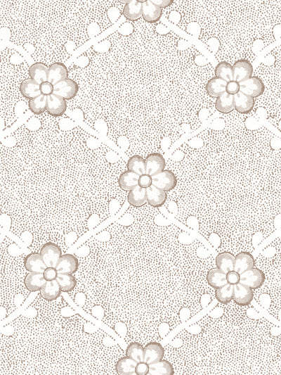 'Lucia' Wallpaper by Nathan Turner - Neutral