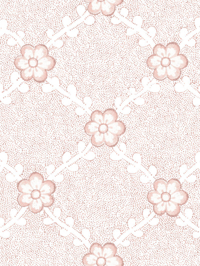 lucia wallpaper by nathan turner pink