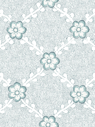 lucia wallpaper by nathan turner seafoam