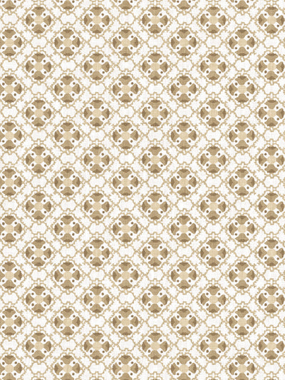 'Medallion All Over' Wallpaper by Nathan Turner - Gold