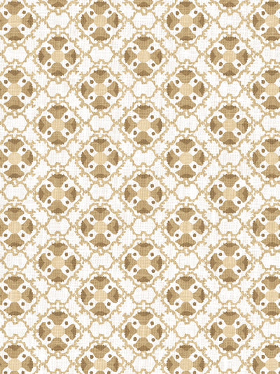 medallion all over wallpaper by nathan turner gold