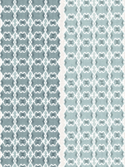 medallion stripe wallpaper by nathan turner seafoam