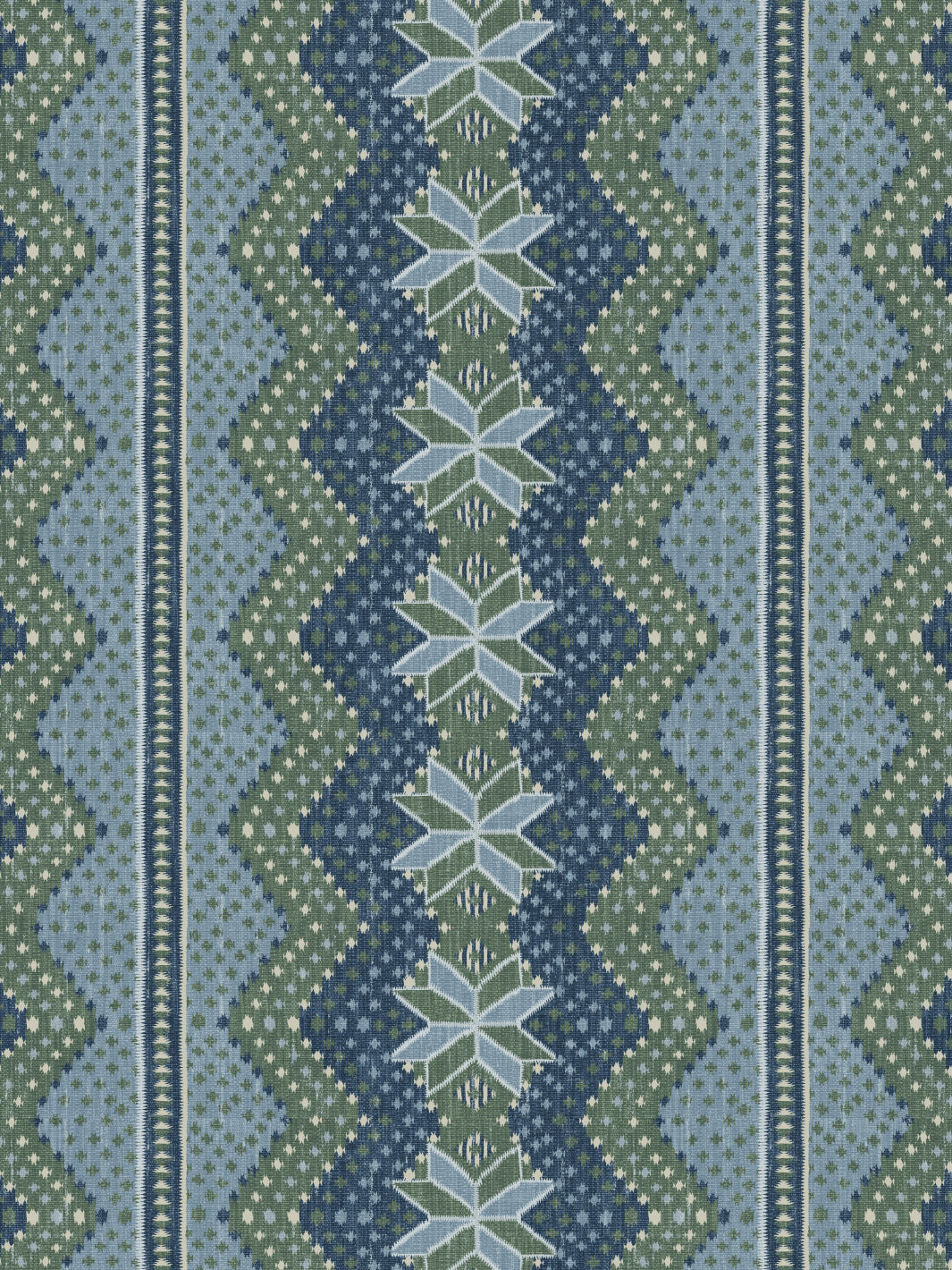 northstar blanket wallpaper by nathan turner blue green