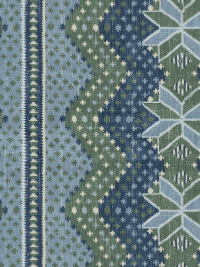 northstar blanket wallpaper by nathan turner blue green