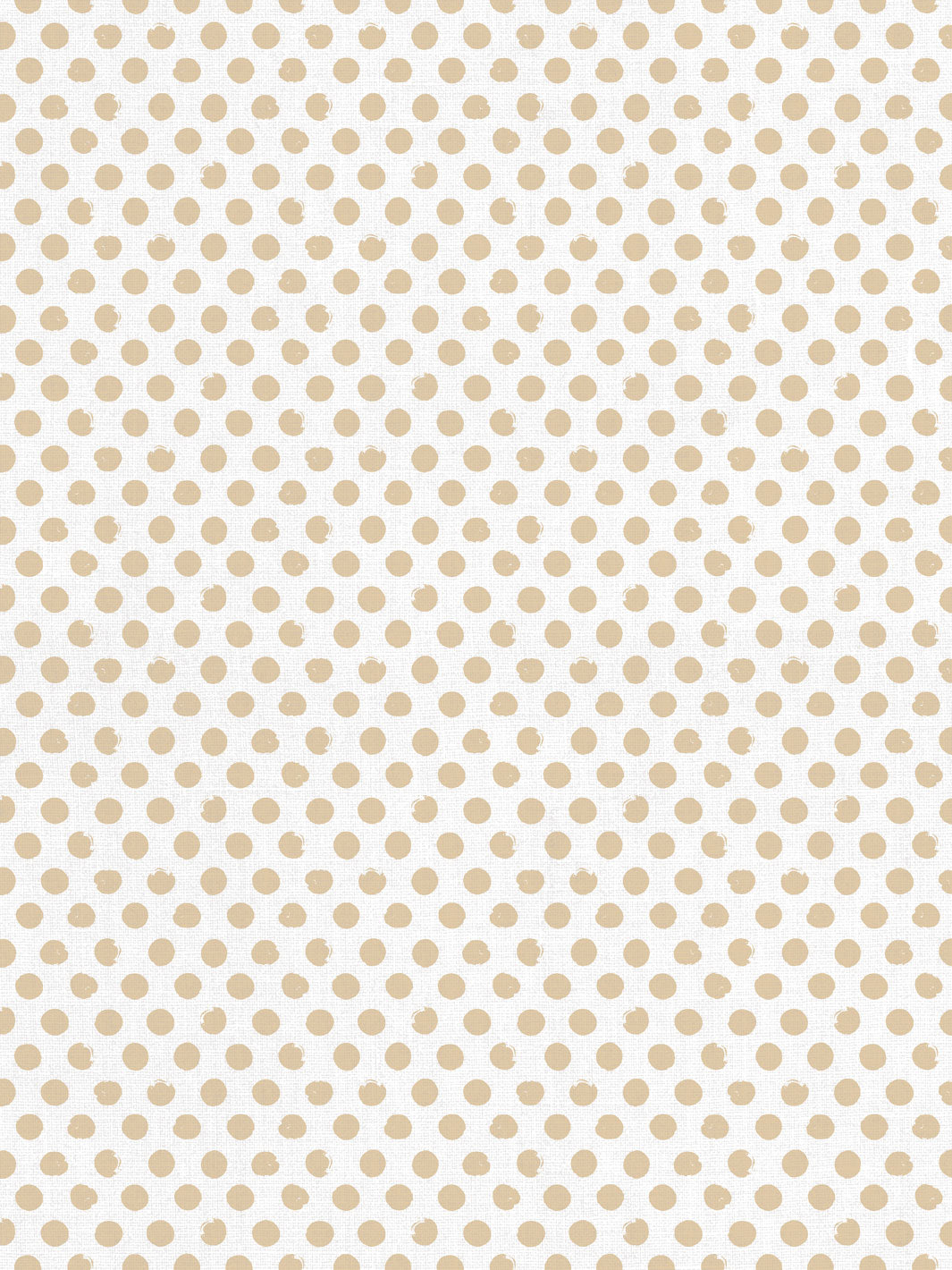 'Painted Dots' Linen Fabric by Sugar Paper - Honeycomb