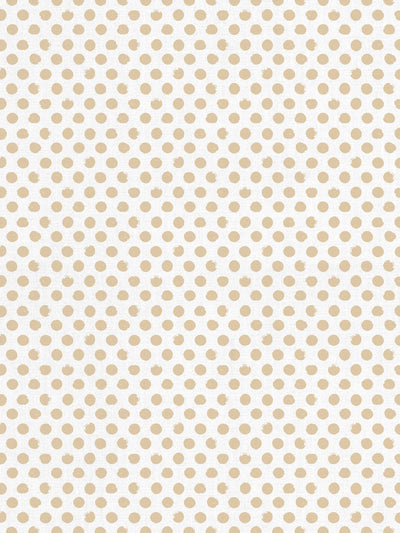 'Painted Dots' Linen Fabric by Sugar Paper - Honeycomb