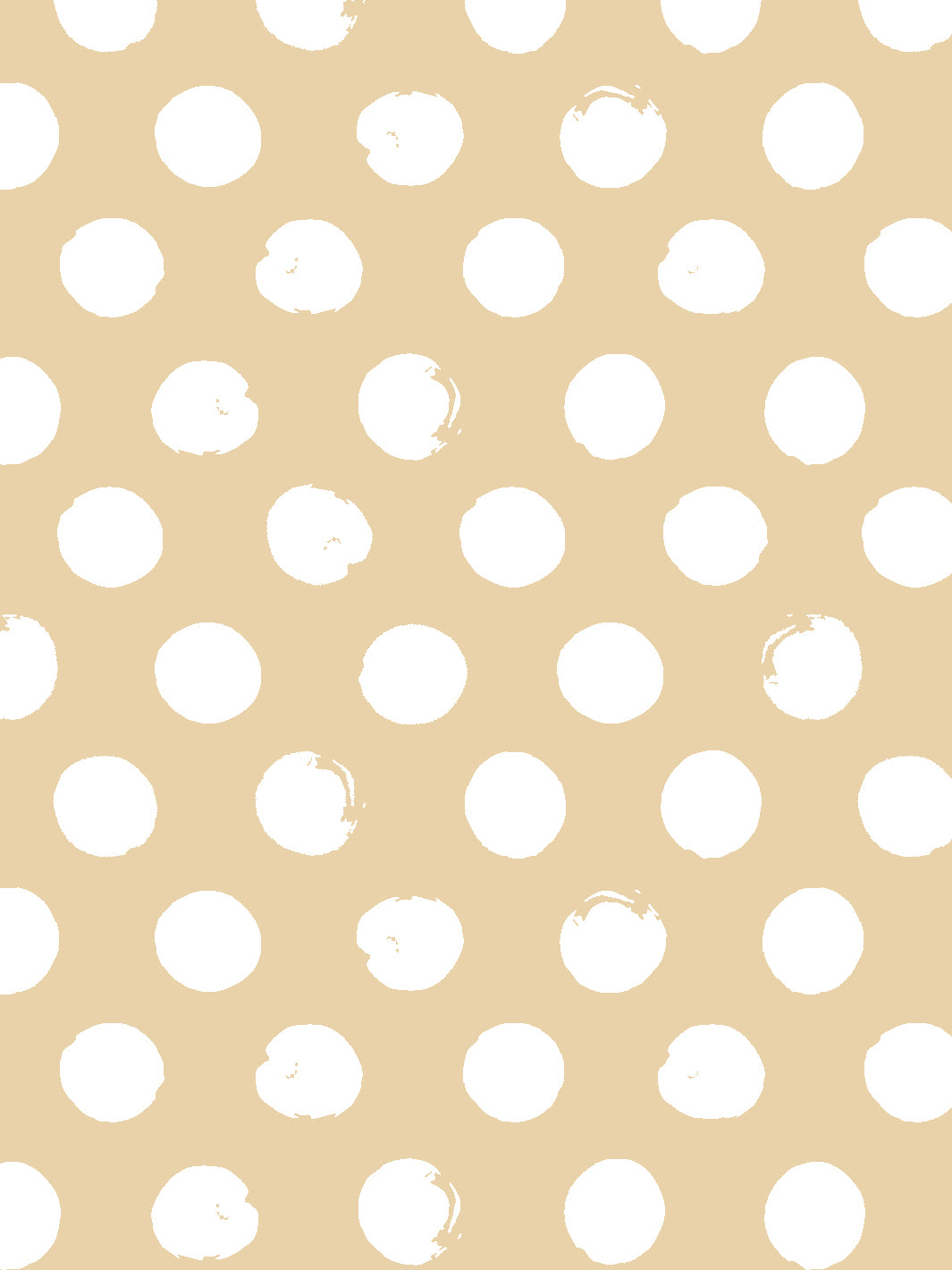 'Painted Dots' Wallpaper by Sugar Paper - Hay