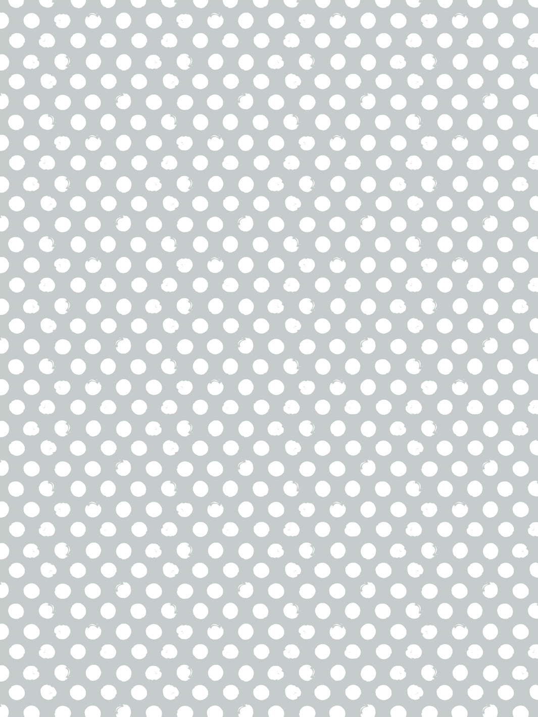 'Painted Dots' Wallpaper by Sugar Paper - Silver Sage