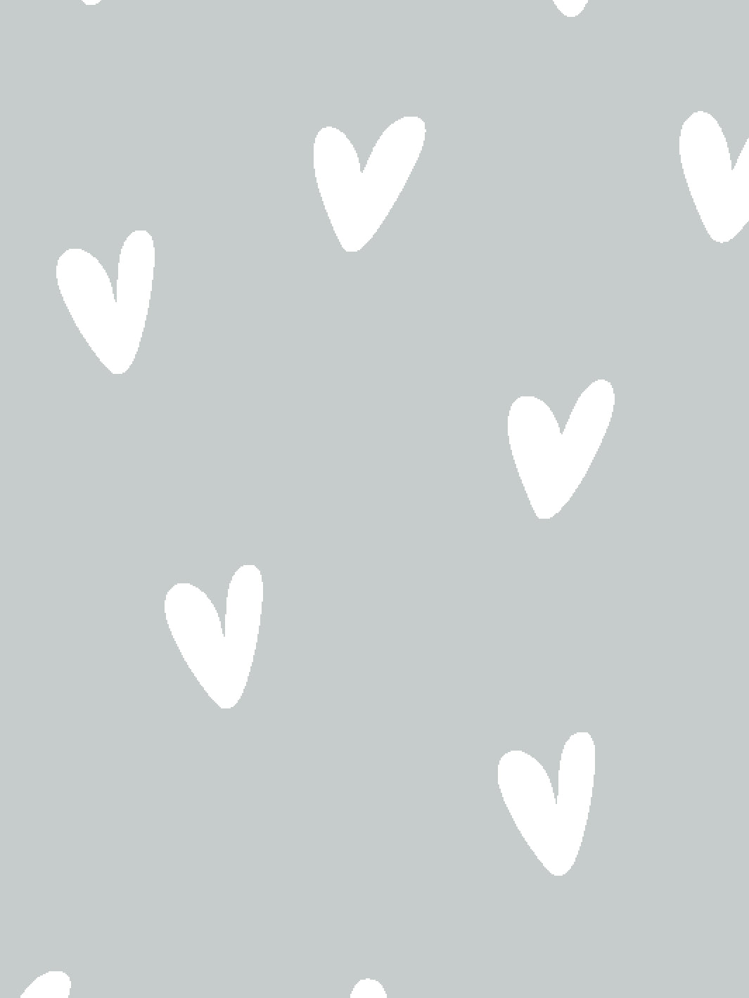 'Painted Hearts' Wallpaper by Sugar Paper - Petal