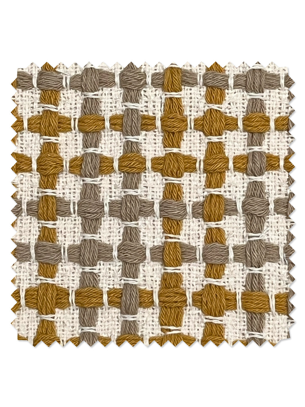 'Pinegrove' Cotton Fabric by Nathan Turner - Yellow Taupe