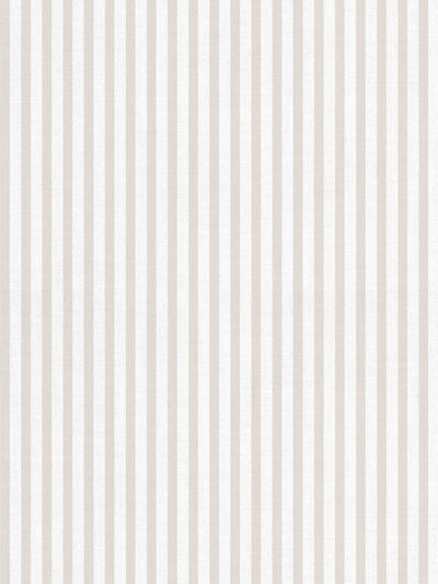 'Preppy Stripe' Linen Fabric by Sugar Paper - Khaki