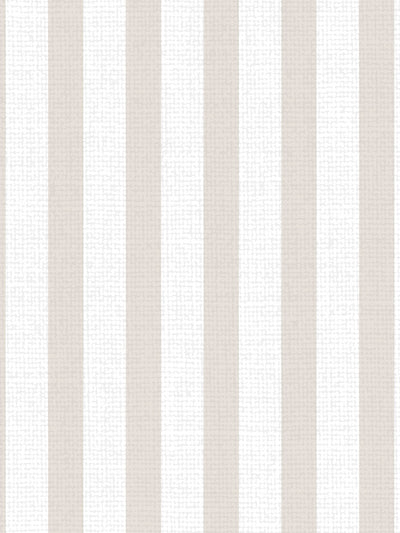 'Preppy Stripe' Linen Fabric by Sugar Paper - Khaki