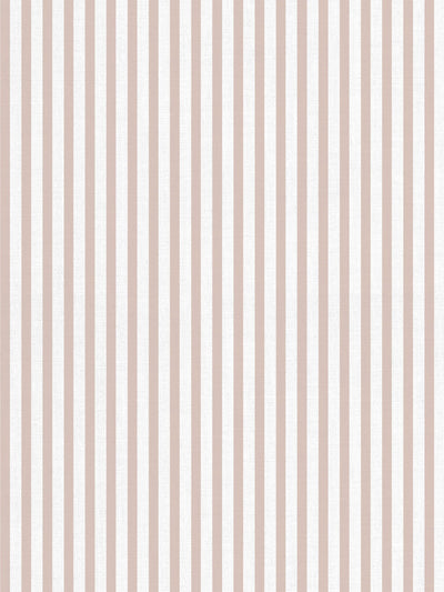 'Preppy Stripe' Linen Fabric by Sugar Paper - Rose