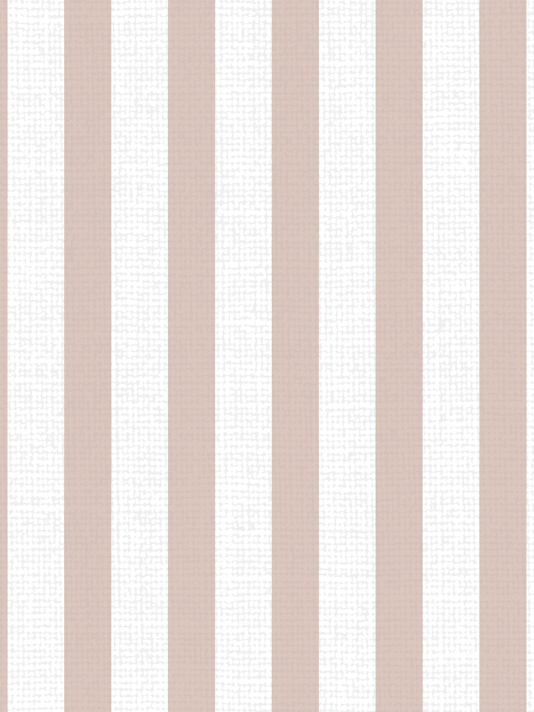 'Preppy Stripe' Linen Fabric by Sugar Paper - Rose