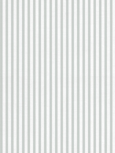 'Preppy Stripe' Linen Fabric by Sugar Paper - Silver-Sage