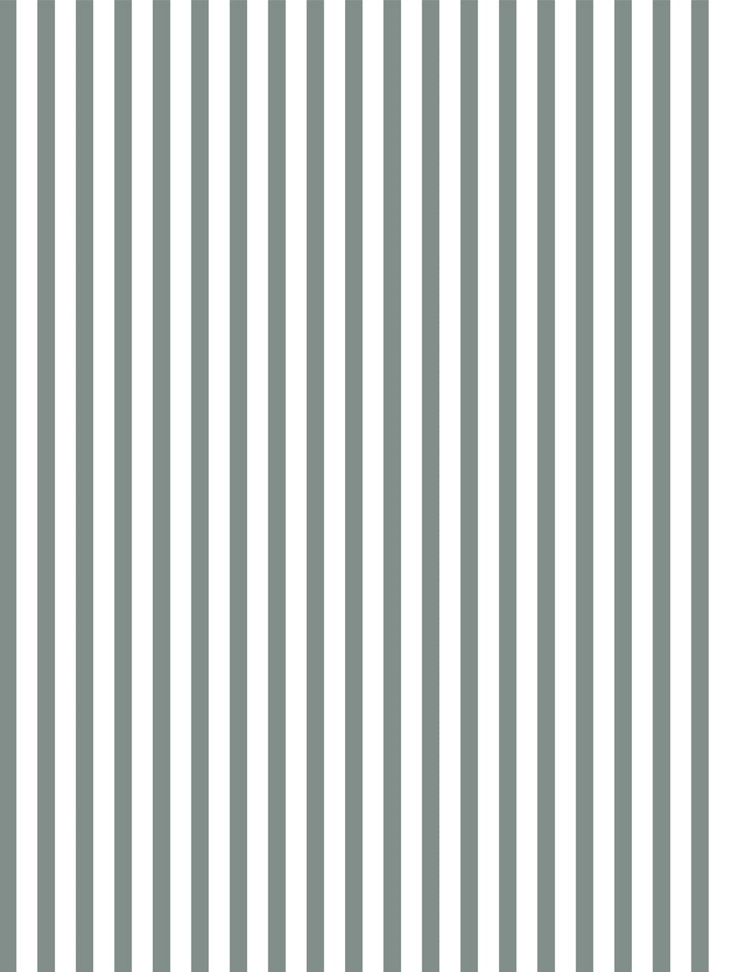 'Preppy Stripe' Wallpaper by Sugar Paper - Forest