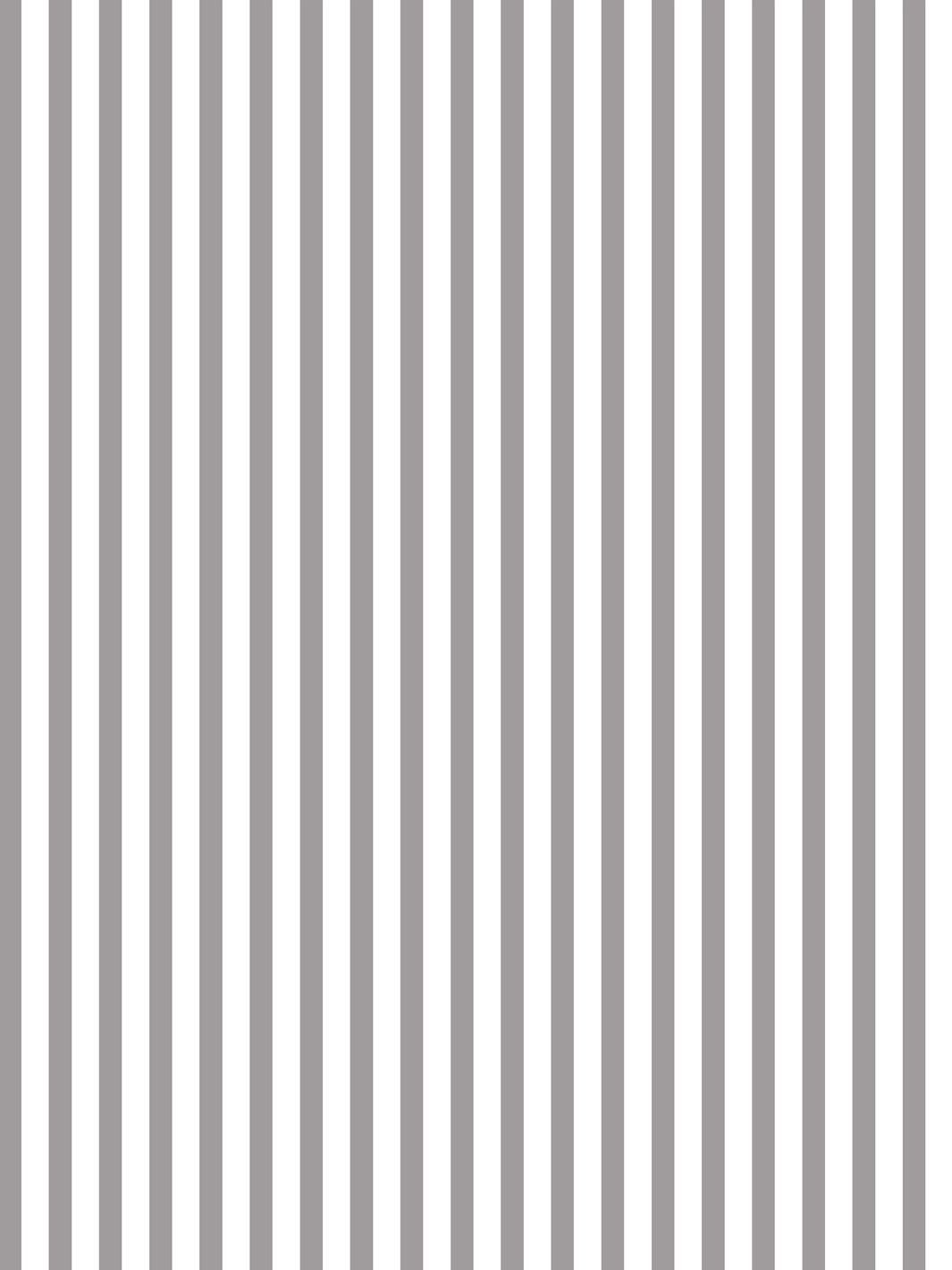 'Preppy Stripe' Wallpaper by Sugar Paper - Smoke