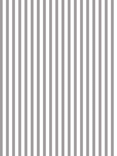 'Preppy Stripe' Wallpaper by Sugar Paper - Smoke