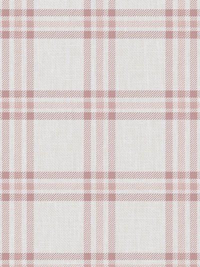 rogers plaid wallpaper by nathan turner pink