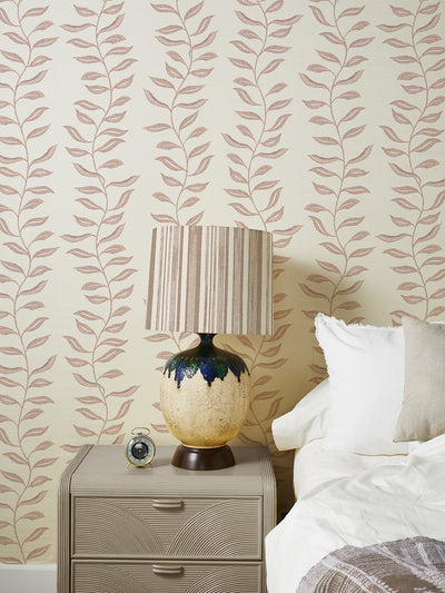 seneca grasscloth wallpaper by nathan turner pink