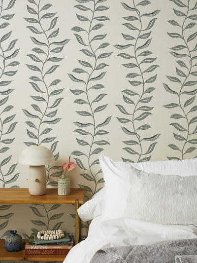 seneca grasscloth wallpaper by nathan turner sage