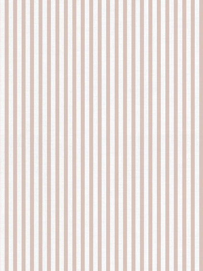 'Simple Stripe' Linen Fabric by Sugar Paper - Rose