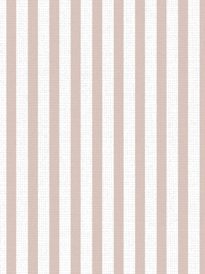 'Simple Stripe' Linen Fabric by Sugar Paper - Rose