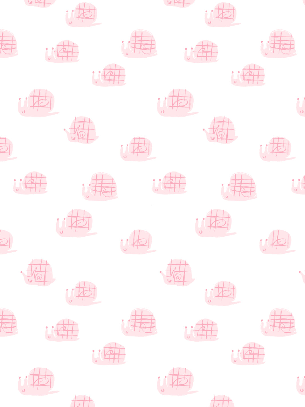 snails wallpaper by tea collection bubblegum 1