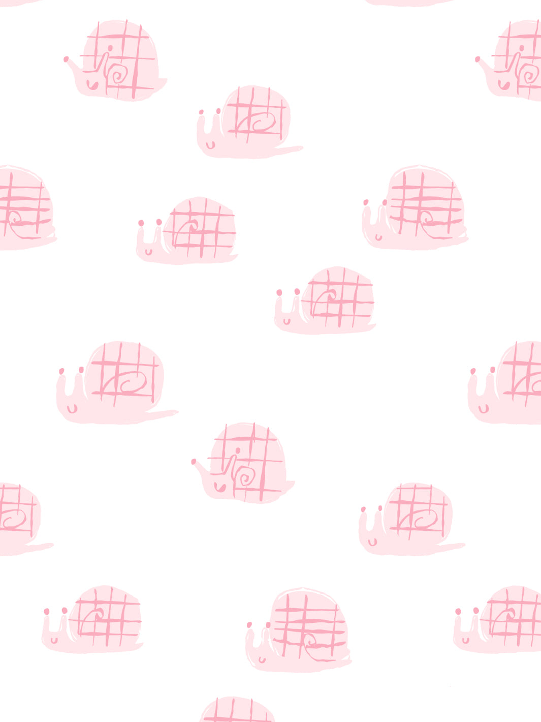 snails wallpaper by tea collection bubblegum 1