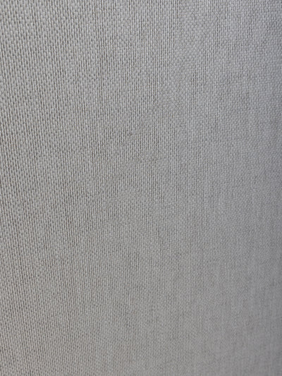 'Stitch Two Tone' Grasscloth Wallpaper in Gray Cream