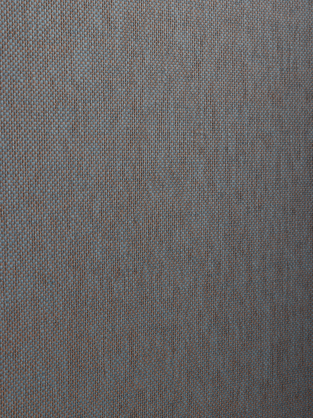 'Stitch Two Tone' Grasscloth Wallpaper in Smoke Blue