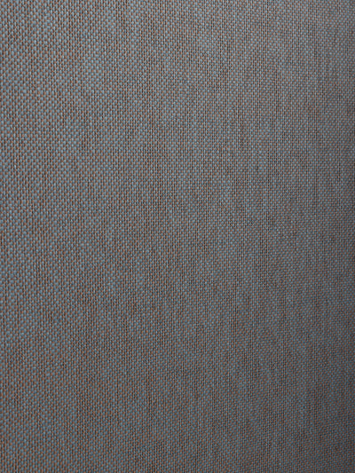 'Stitch Two Tone' Grasscloth Wallpaper in Smoke Blue