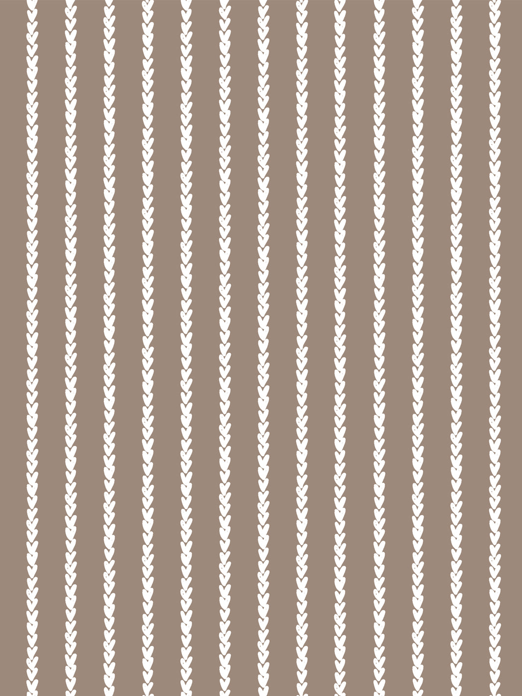 'Sweet Stripe' Wallpaper by Sugar Paper - Fawn