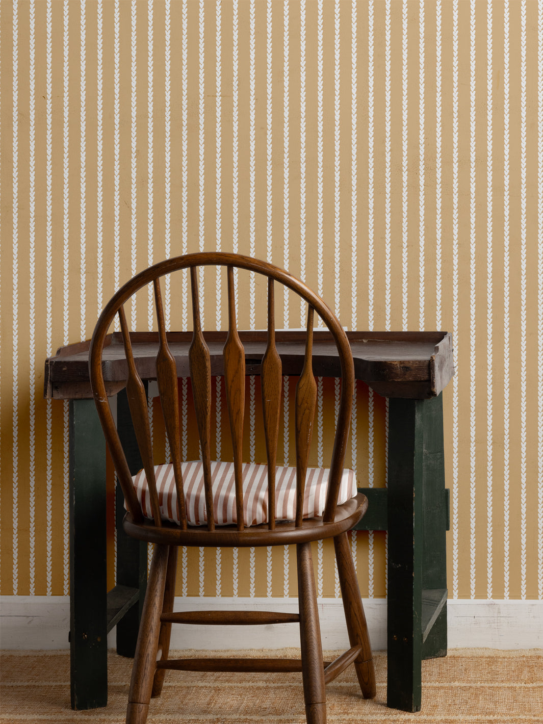 'Sweet Stripe' Wallpaper by Sugar Paper - Honeycomb