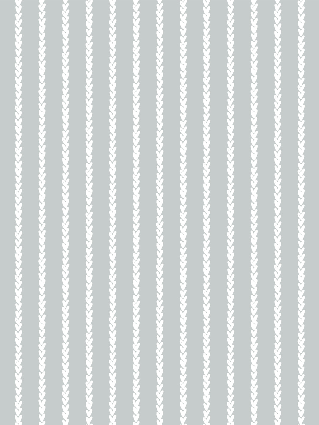 'Sweet Stripe' Wallpaper by Sugar Paper - Silver Sage