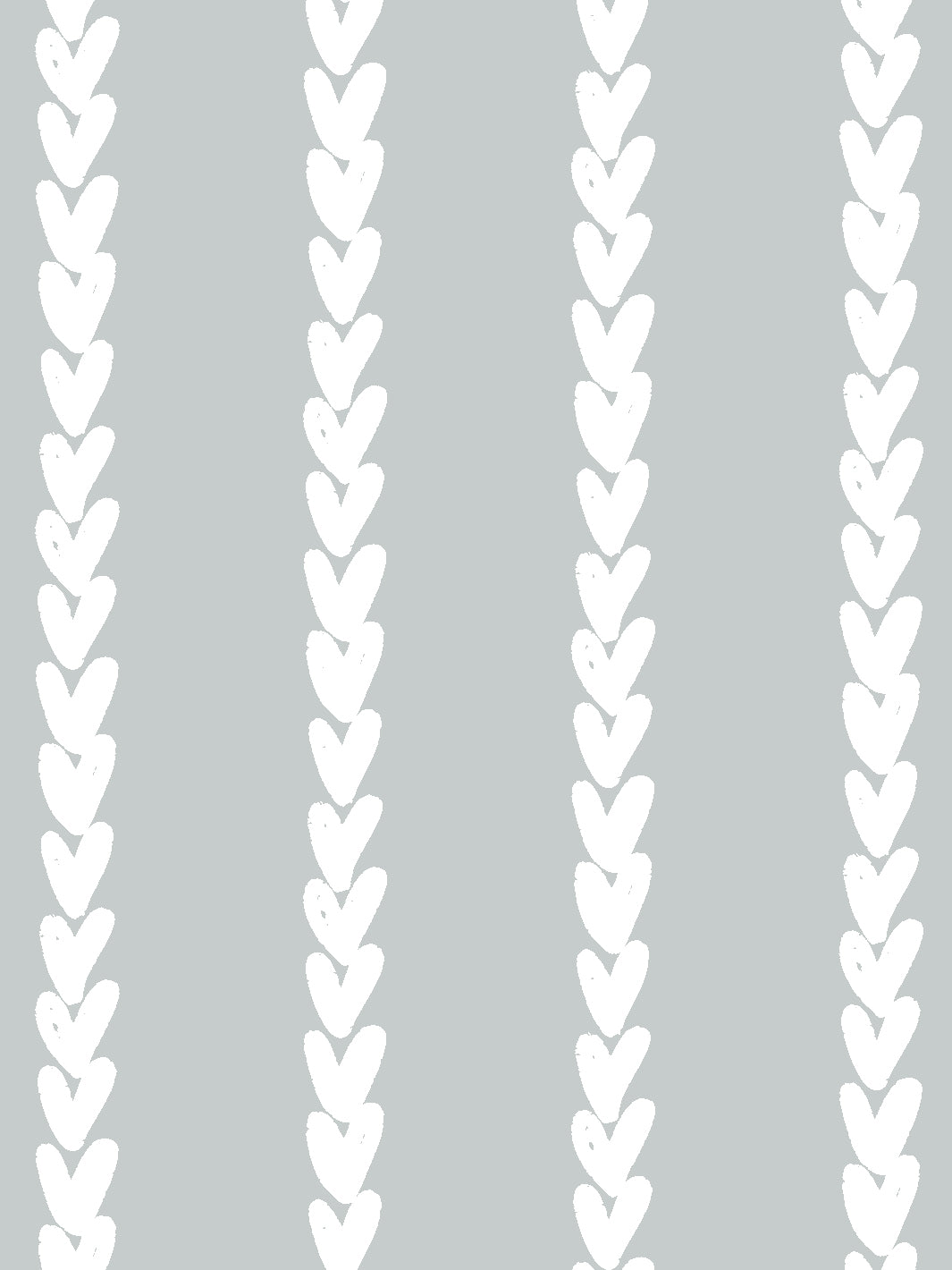 'Sweet Stripe' Wallpaper by Sugar Paper - Silver Sage