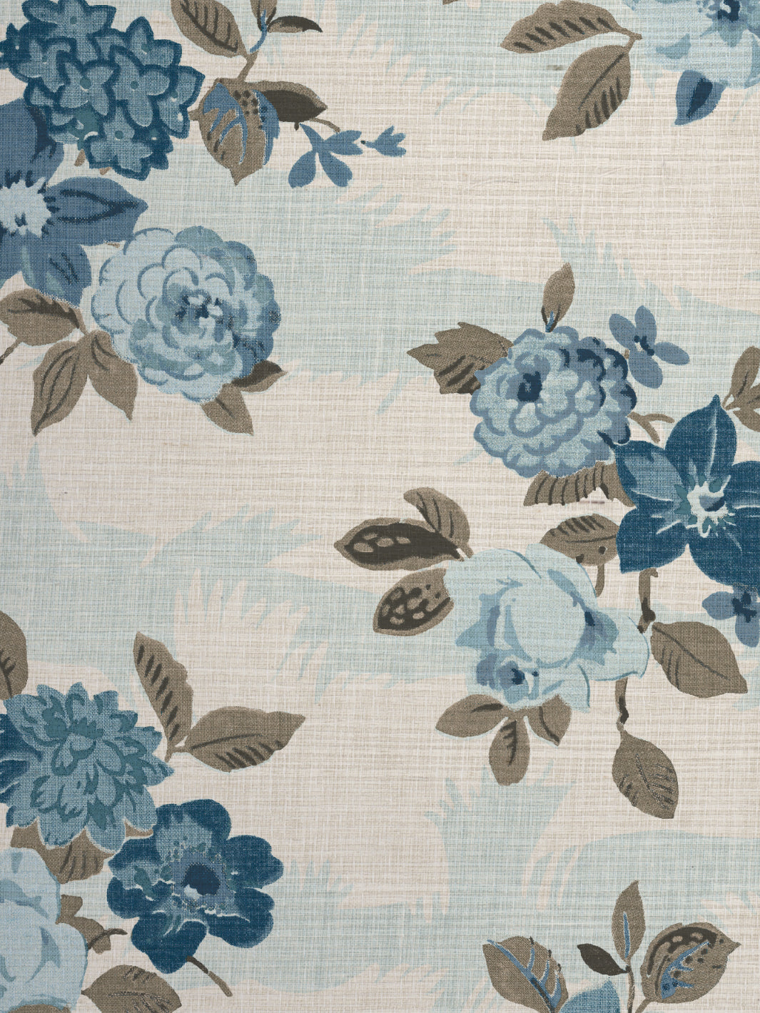 theodora grasscloth wallpaper by nathan turner blue brown