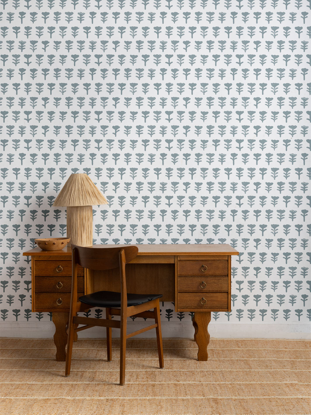 'Tulip Large' Wallpaper by Sugar Paper - Harbor