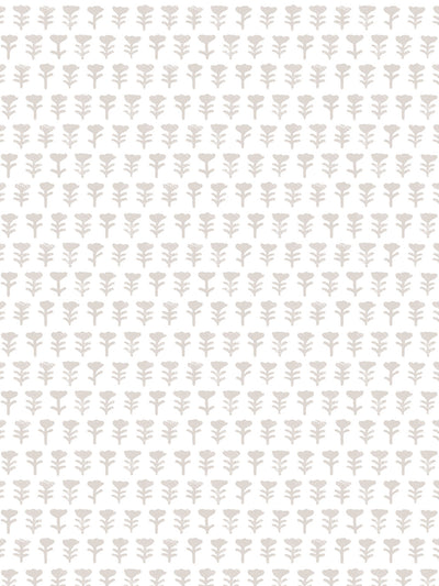 'Tulip' Wallpaper by Sugar Paper - Khaki