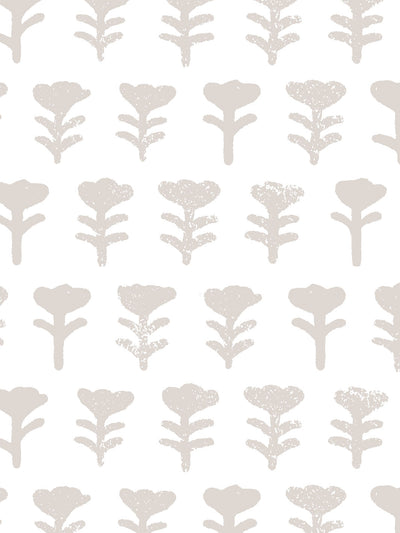 'Tulip' Wallpaper by Sugar Paper - Khaki