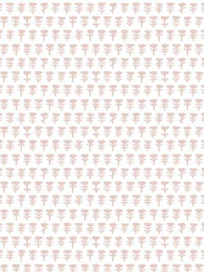 'Tulip' Wallpaper by Sugar Paper - Rose