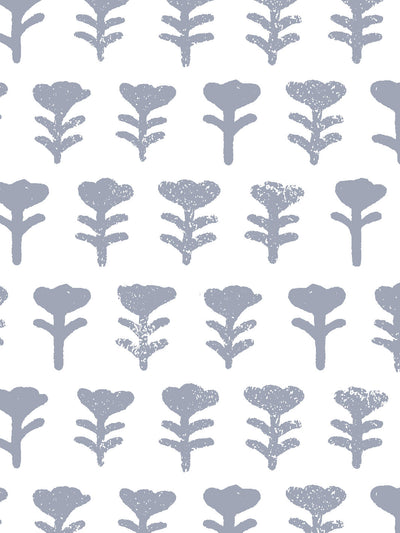 'Tulip' Wallpaper by Sugar Paper - Slate