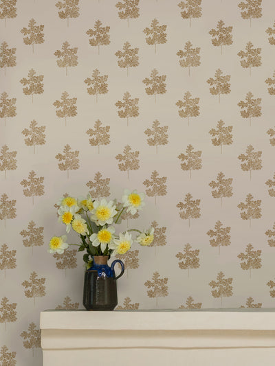 valley oak wallpaper by nathan turner gold