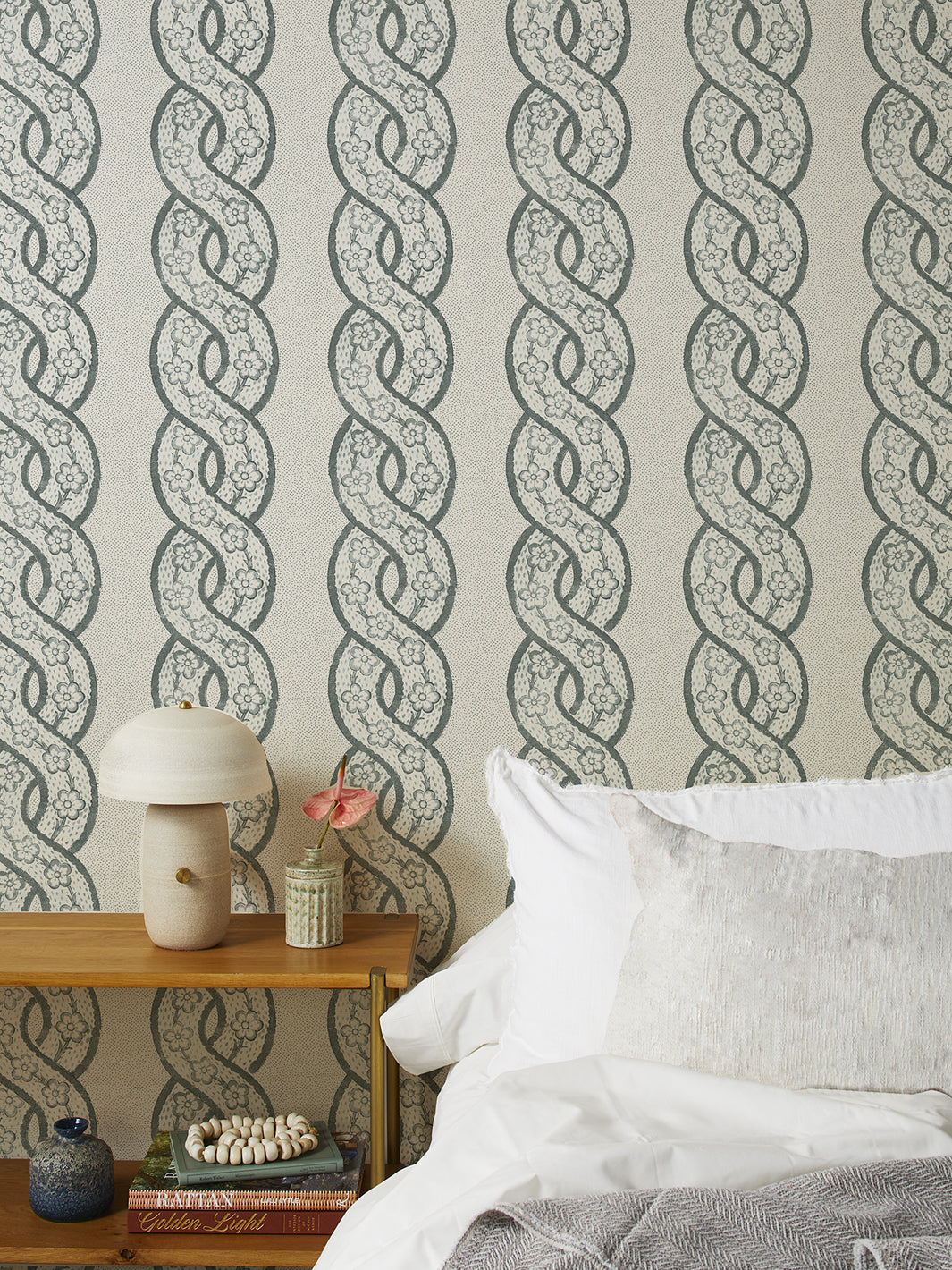 whitby grasscloth wallpaper by nathan turner sage