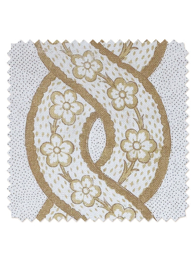 whitby linen fabric by nathan turner gold