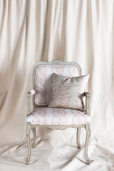 whitby linen fabric by nathan turner pink